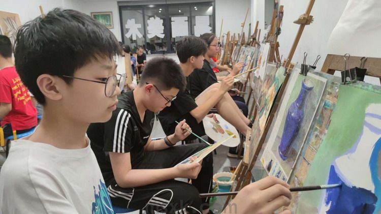 易画美术2023暑期第八周学员学习花絮