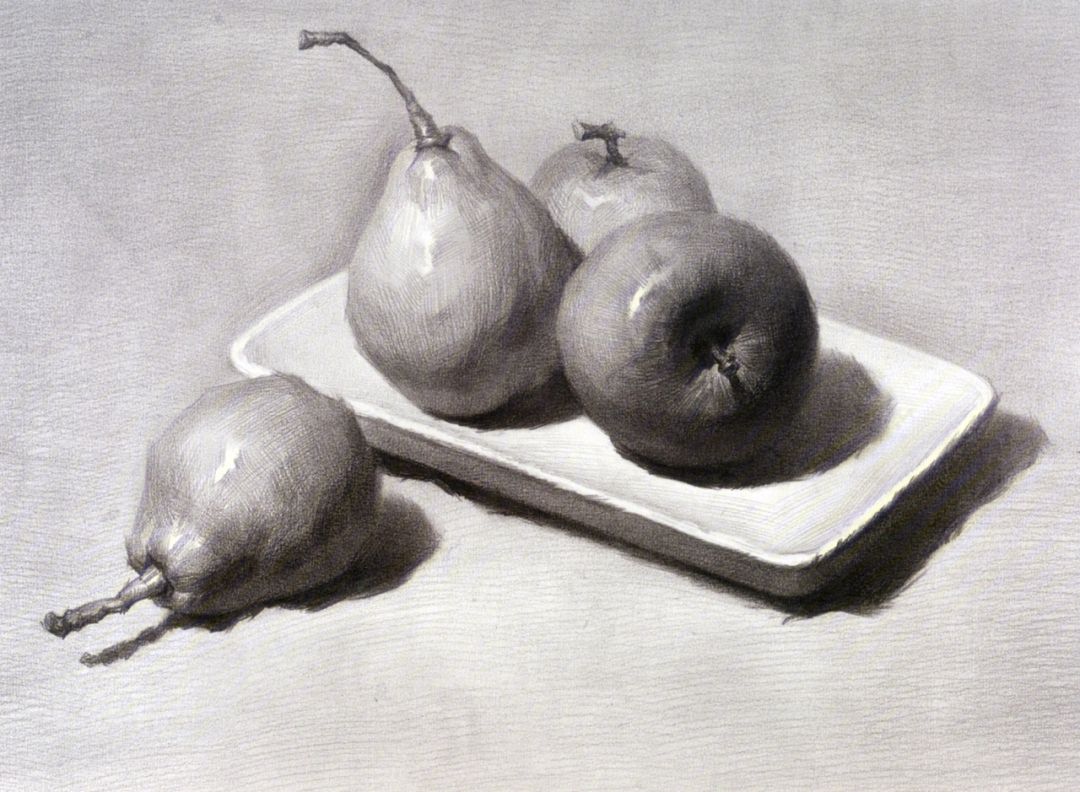 素描静物画法