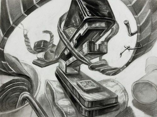 详细阅读:常规基础素描与设计素描之差异 常规基础素描与设计素描之差异