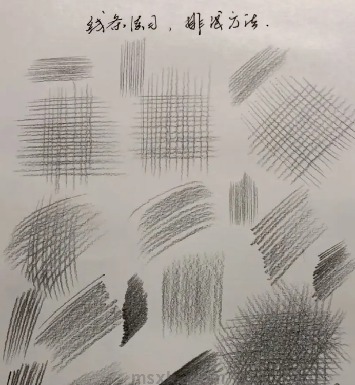 学会素描排线 才能领会素描魅力