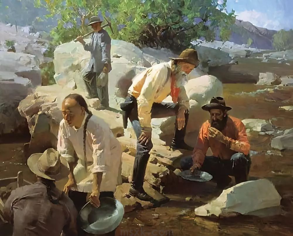 旅美画家司徒绵先生油画欣赏