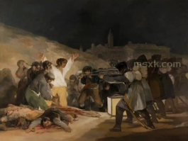 详细阅读:戈雅名画欣赏《1808年5月3日夜》 戈雅名画欣赏《1808年5月3日夜》