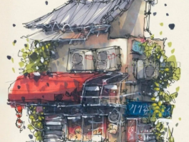 详细阅读:老旧建筑作品之美--马克笔手绘 老旧建筑作品之美--马克笔手绘
