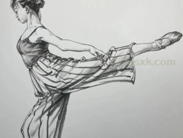 杨雄志艺考速写作品赏析
